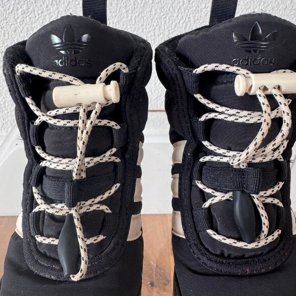 Adidas Superstar 360 Boot 2.0 Core Black Ecru Tint Size 7C | Toddler Streetwear - Picture 6 of 12